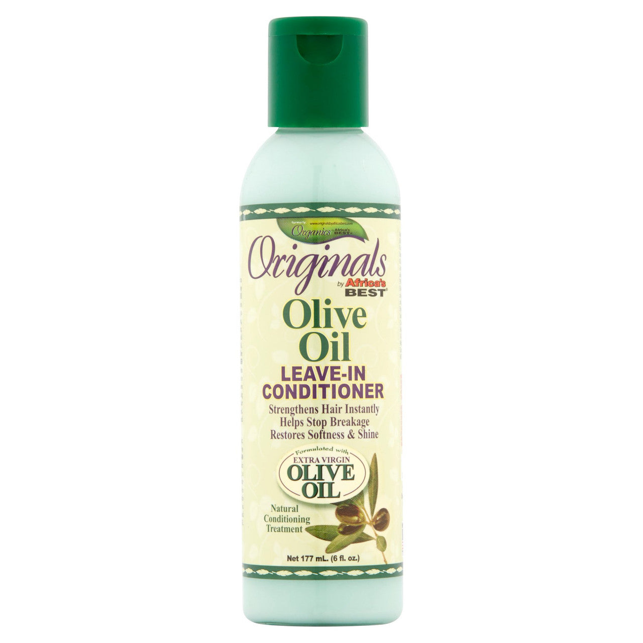 Africa's Best Organics Originals Olive Oil Leave-In Conditioner, 6 Oz